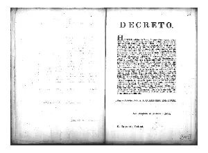 Imagem do(a) Decretos régios e outros atos (documentos impressos). 1821-1832